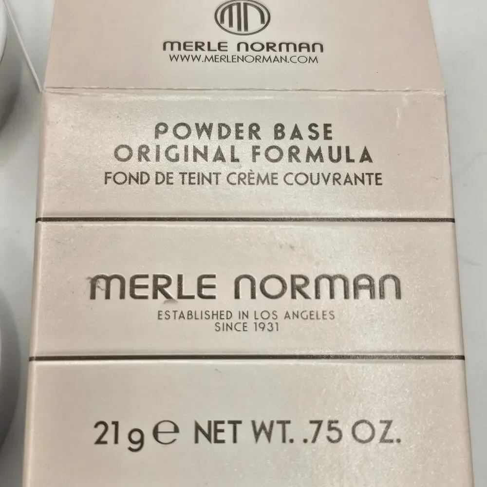 NEW Merle Norman Powder‎ Base Original Formula Foundation